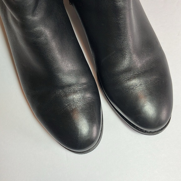 Cole Haan black Rockland size 6.5 B elastic calf boots - Picture 3 of 9